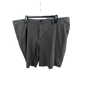 Fourcast Mens Quad Flex Shorts Sz 40 Stretch Lightweight Soft Cotton Blend Gray